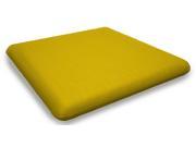 17 in. Seat Cushion in Sunflower Yellow