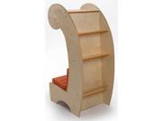 Contemporary Reading Chair Bookcase