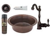 Surface Mount Prep Sink with Faucet and Accessories