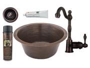 Traditional Prep Sink with Faucet and Accessories
