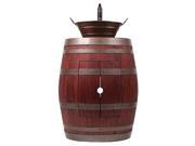 Wine Barrel Vanity with Bucket Sink and Faucet