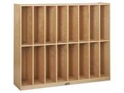 16 Section Streamline Coat Locker