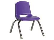 Stack Chair in Purple Set of 6