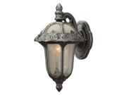 Small Top Mount Light in Swedish Silver Small 11.5 in. L x 8.5 in. W x 16 in. H