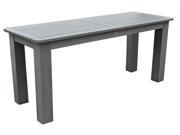 Outdoor Sideboard Table in Coastal Teak Finish 54 in. W x 22 in. D x 30 in. H 68 lbs.