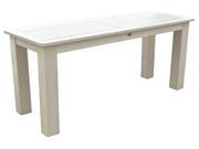 Outdoor Sideboard Table in Whitewash Finish 54 in. W x 22 in. D x 30 in. H 68 lbs.