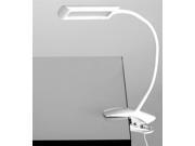 Economy LED Clamp Lamp in White