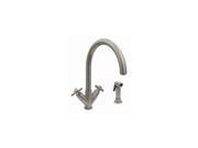 Luxe Kitchen Faucet Brushed Nickel PVD