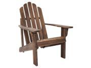 Rustic Adirondack Chair in Barnwood Finish