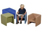 4 Pc Cube Chairs