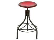 METAL BAR STOOL CAN BE ADJUSTED AS REQUIRED