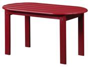 Adirondack Coffee Table in Red Finish