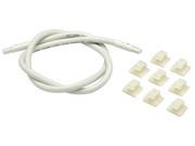 24 in. Thread LED Connecting Cable in White Finish
