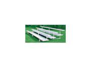 4 Row Preferred Aluminum Bleacher 15 ft. L 395 lbs.