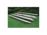 Four Row Aluminum Bleacher 15 ft. L 320 lbs.