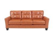 Benchcraft Paulie Living Room Set in Orange DuraBlend