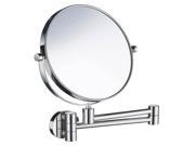 Shaving and Make Up Mirror in Polished Chrome Finish