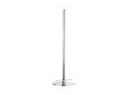 Free Standing Toilet Roll Holder in Polished Chrome Finish
