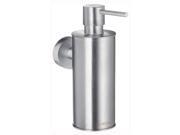 Soap and Lotion Dispenser in Brushed Chrome Finish