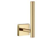 Spare Roll Holder in Polished Brass