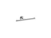 Self Adhesive Toilet Paper Holder in Polished Chrome Finish