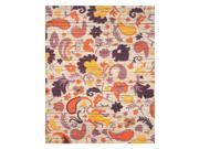 Floral Rectangular Large Area Rug in Multicolor