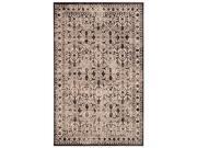Floral Area Rug in Cream and Black (12 ft. L x 9 ft. W) Floral Area Rug in Cream and Black (12 ft. L x 9 ft. W)