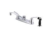 Centerset Kitchen Faucet in Polished Chrome Finish