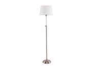 60 in. Floor Lamp with Crisp White Shade