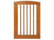 36 in. Large Single Panel Pet Gate in Chestnut