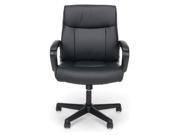 Executive Office Chair with Arms in Black