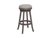 Boraam Counter Stool With Driftwood Gray Finish In Ivory 24 Inch