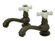 Twin Handle Basin Faucet Set
