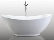 Double Ended Soaking Bathtub