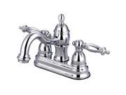 Two Handle 4 in. Centerset Lavatory Faucet