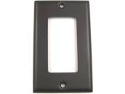 Oil Rubbed Bronze Single Rocker Switchplate Pack of 5