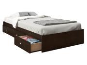 Pocono Twin Size 3 Drawer Storage Bed from Nexera