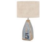 Buoy Five Solid Wood Table Lamp