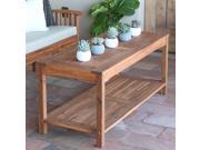 Patio Coffee Table in Brown