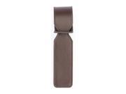 Luxury Bag Handle Tag for Identifying Luggage in Brown