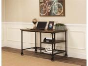 Desk in Black and Brown
