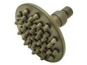 Kingston Brass K134A5 4 .75 Inch Diameter Brass Shower Head Oil Rubbed Bronze