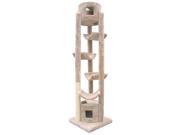 Pinnacle Multi Tier Cat Tree w Condos and Perchers Red