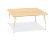 Berries Adult Height Maple Top Edge Square Table