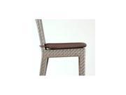 Patio Barstool Cushion Canvas Taupe