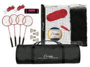 Tournament Series Volleyball and Badminton Set