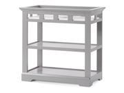 Dressing Table in Cool Gray Finish