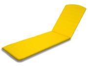 Chaise Cushion in Sunflower Yellow