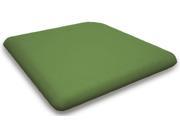 Square Seat Cushion in Canvas Ginkgo