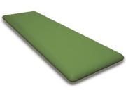 55 in. Seat Cushion in Canvas Ginkgo